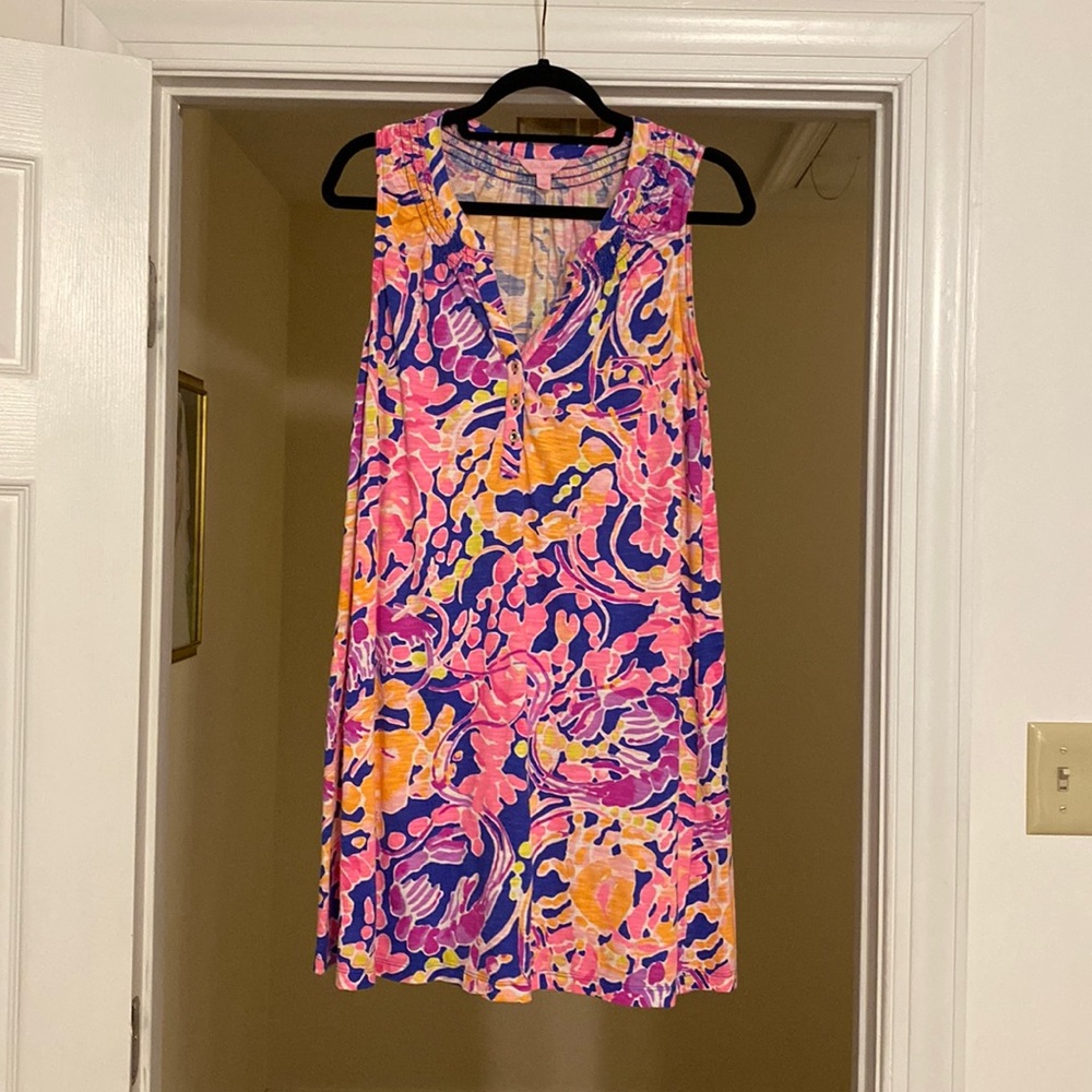 Lilly Pulitzer Essie Dress - EUC - Size L